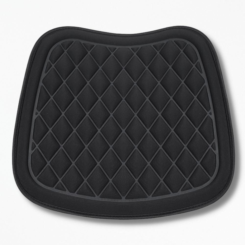 Coussin D'assise de Siège Auto Ergonomique | NirvanaPillow™ 48 x 44 cm / Noir