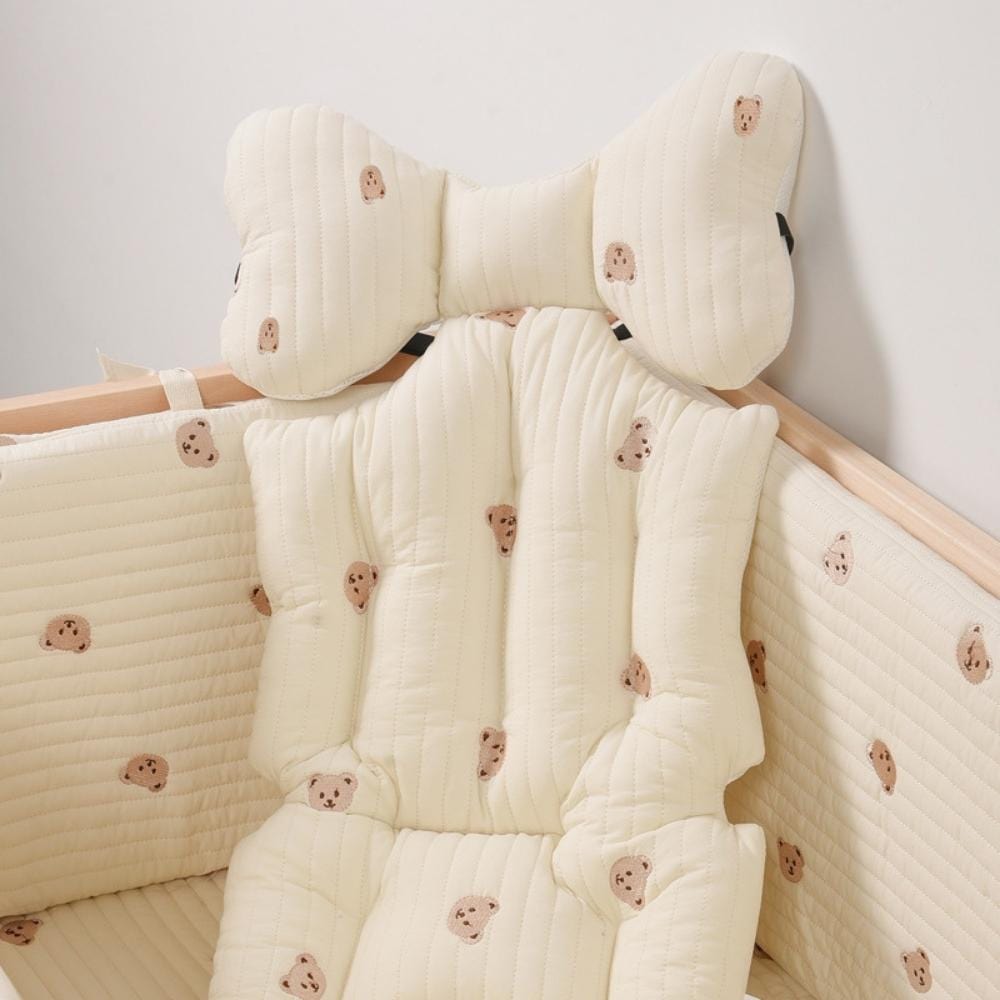 Coussin | D'assise Pour Poussette 70 x 38 cm / Blanc Cassé