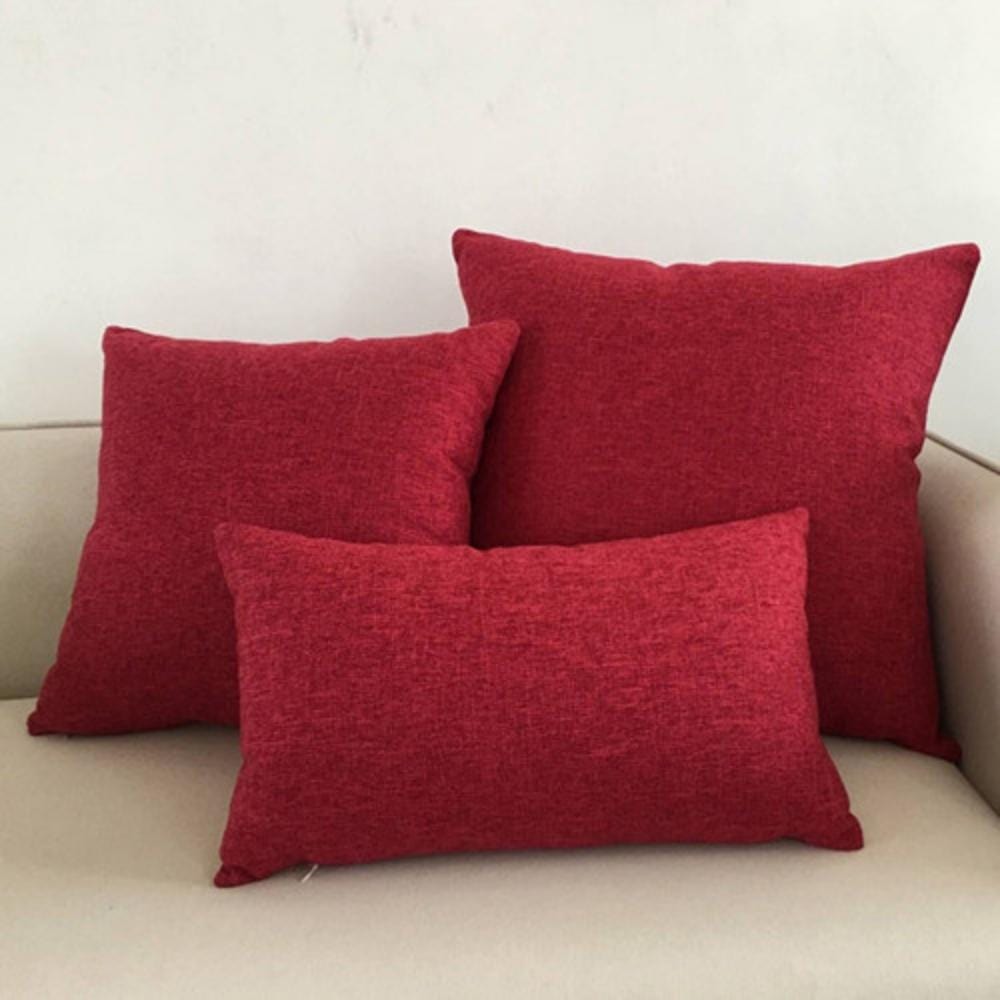 Coussin | D'extérieur Rouge