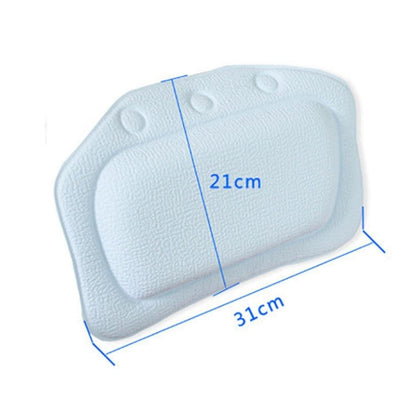 Coussin De Baignoire Antidérapant pour Nouveau-né | NirvanaPillow™ 21 x 31 cm / Bleu Clair