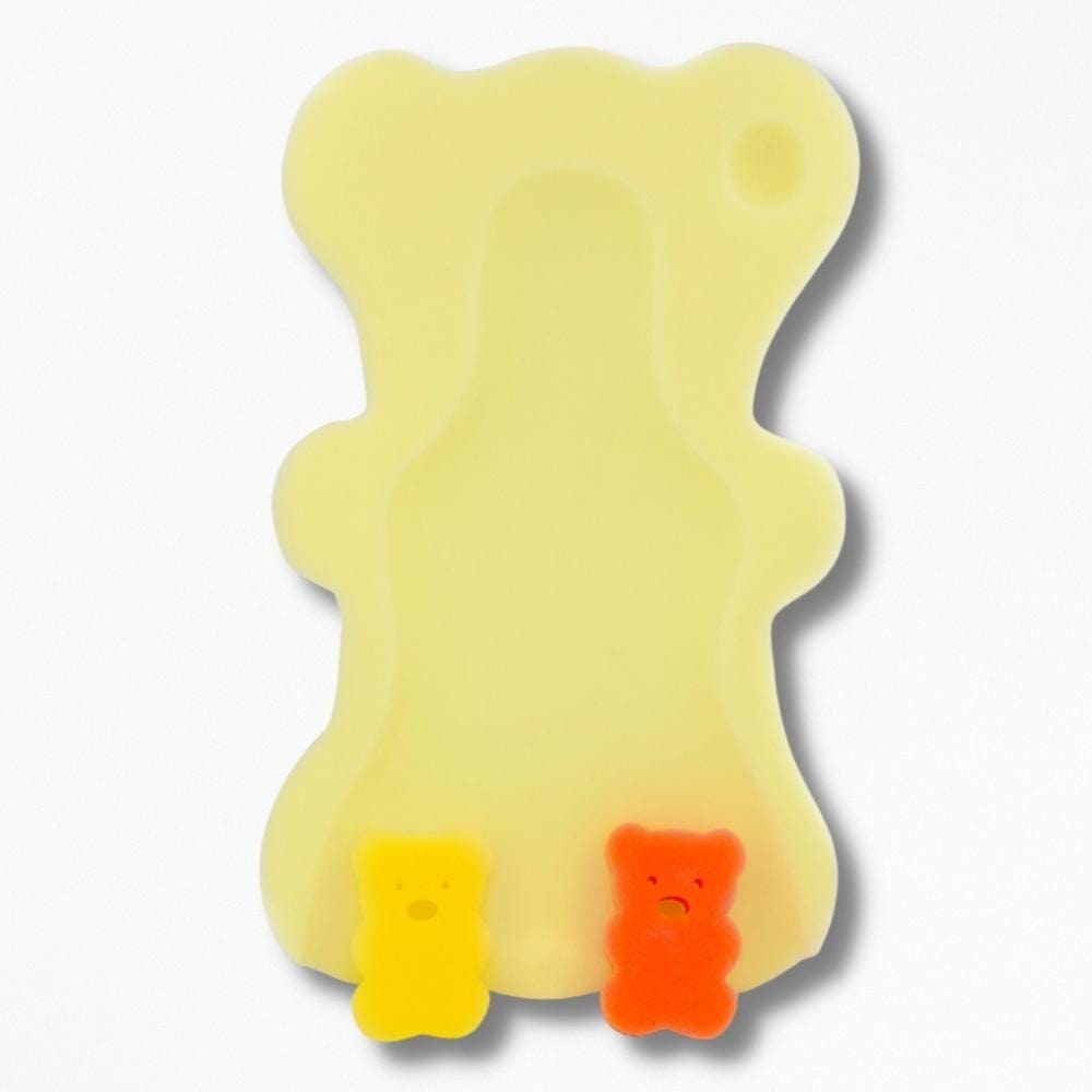 Coussin de Bain En Eponge Pour Bébé | NirvanaPillow™ 50.5x31 cm / Jaune