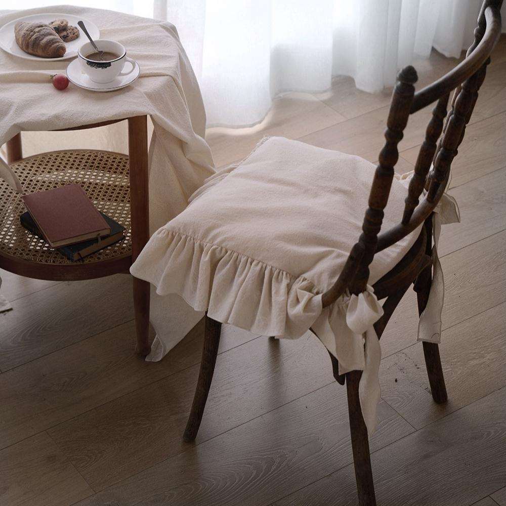 Coussin | De Chaise avec Nœud à l'arrière