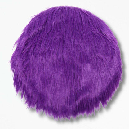 Coussin | De Chaise en Fausse Fourrure 30 x 30 cm / Violet