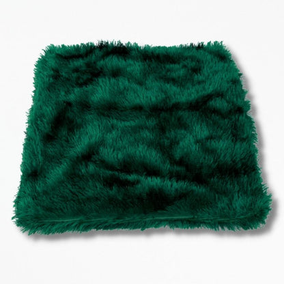 Coussin | De Chaise en Fourrure 35 x 35 cm / Vert