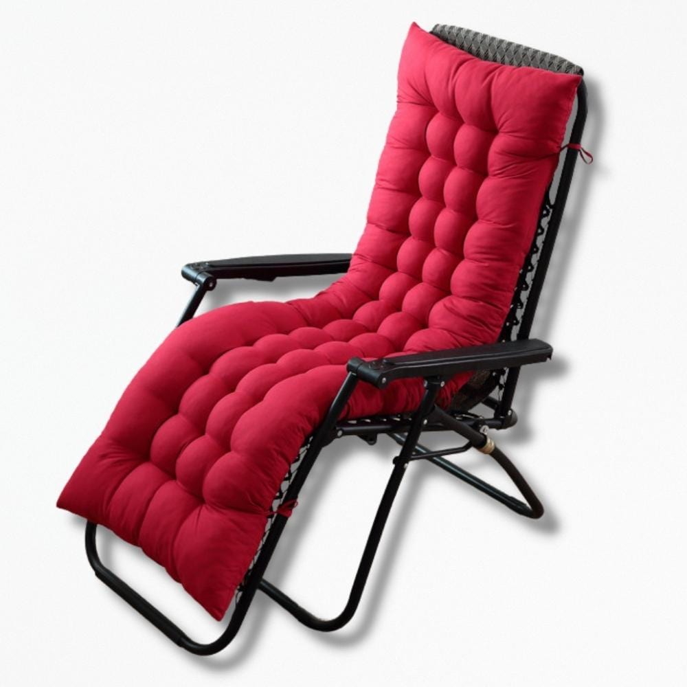 Coussin | De Chaise Longue pas cher 48 x 125 cm / Rouge