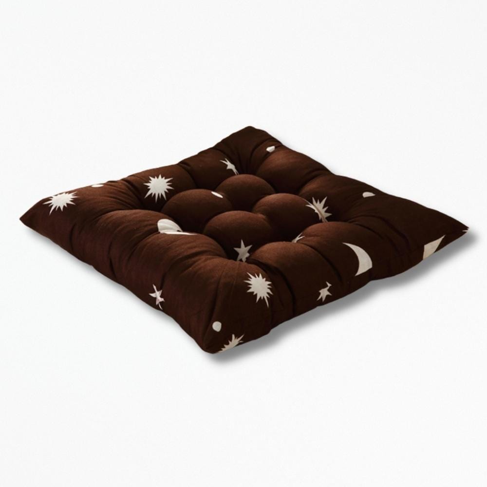 Coussin De Chaise | NirvanaPillow™ 41 x 41 cm / Marron Foncé