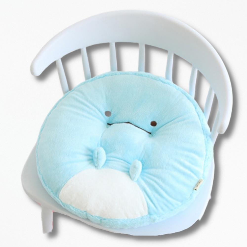 Coussin De Chaise Ronde | NirvanaPillow™ 45 cm / Bleu Ciel