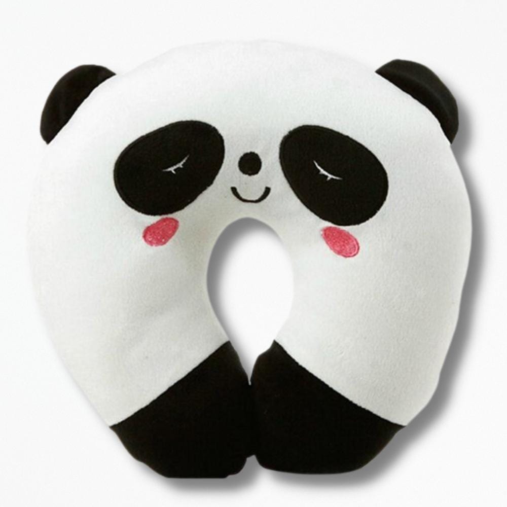 Coussin de Cou pour Voyage | NirvanaPillow™ 30x25x8 cm / Blanc