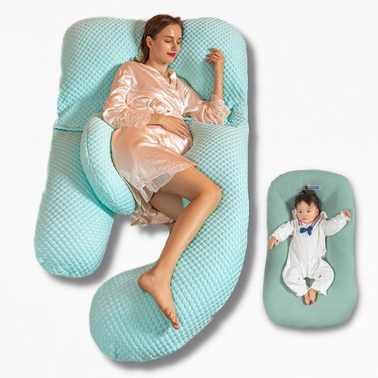 Coussin De Grossesse Pour Dormir | NirvanaPillow™ 180x75x20 cm / Vert