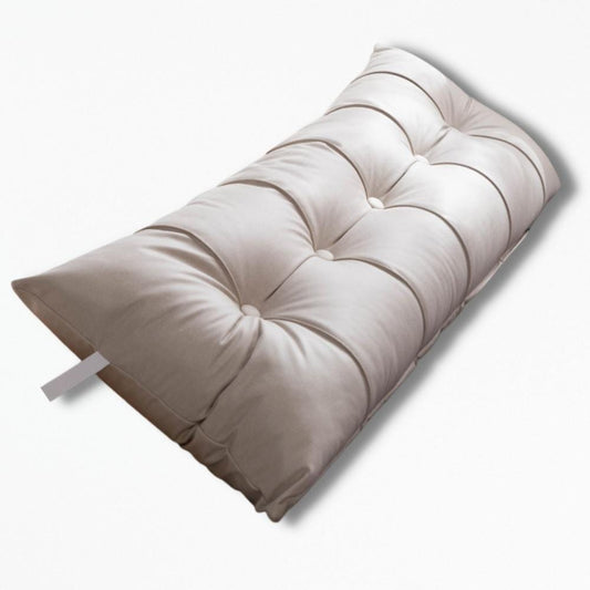 Coussin De lit pour le Dos | NirvanaPillow™ 50x50x20cm / Blanc