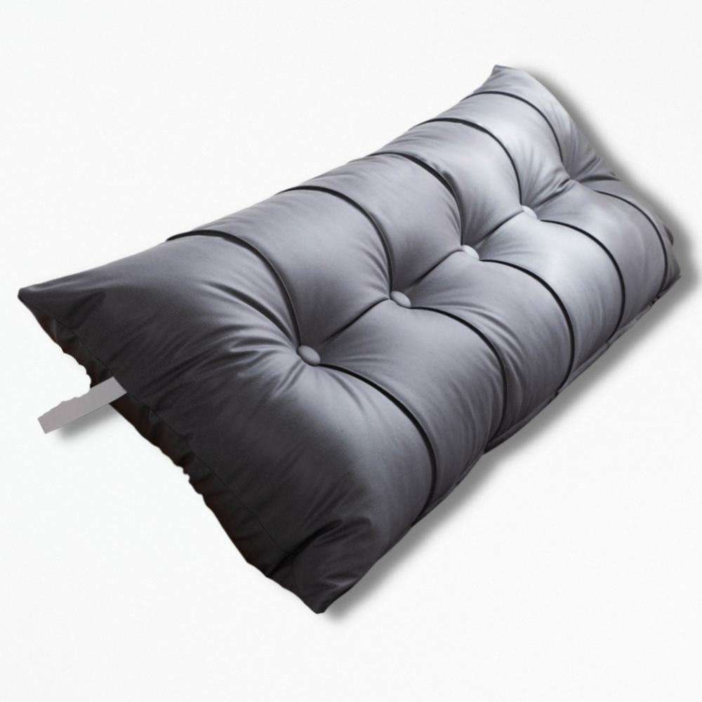 Coussin De lit pour le Dos | NirvanaPillow™ 50x50x20cm / Gris