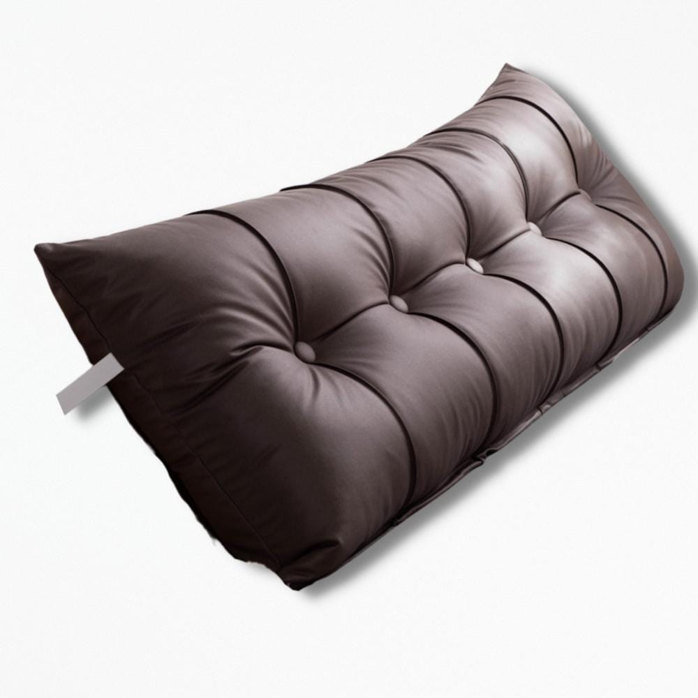 Coussin De lit pour le Dos | NirvanaPillow™ 50x50x20cm / Marron Café