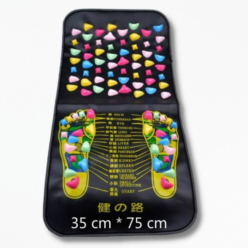 Coussin De Massage pour Pieds | NirvanaPillow™ 120 x 35 cm / Noir