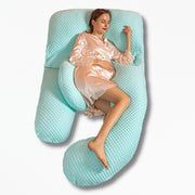 Coussin De Maternité | NirvanaPillow™ 180x75x20 cm / Bleu Vert