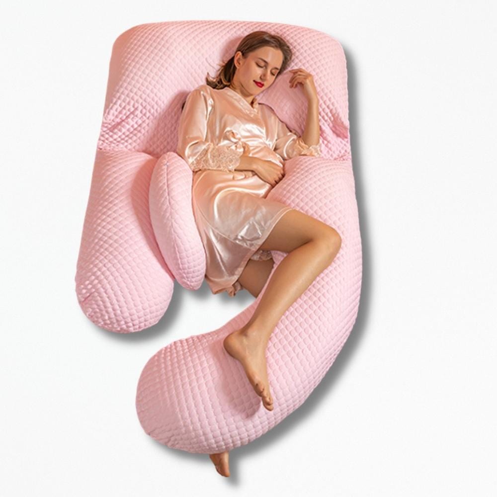 Coussin De Maternité | NirvanaPillow™ 180x75x20 cm / Rose
