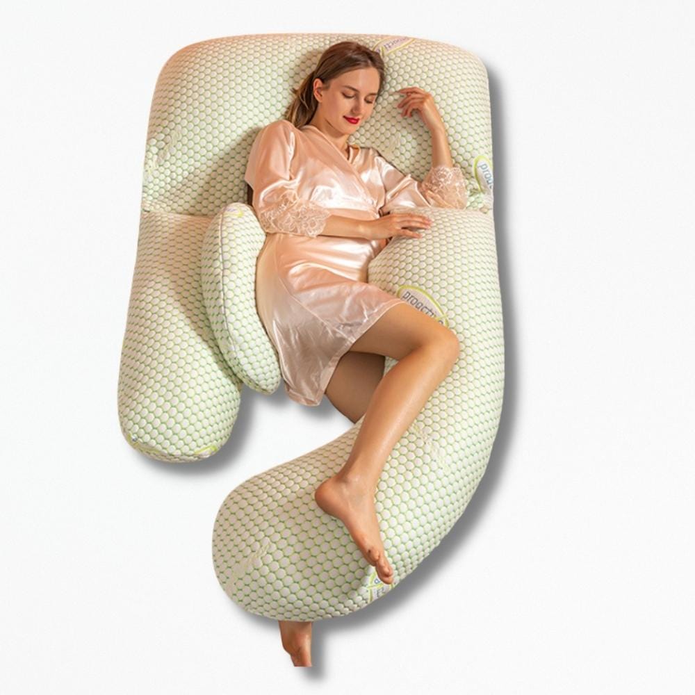 Coussin De Maternité | NirvanaPillow 180x75x20 cm / Vert Clair