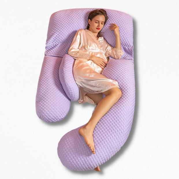 Coussin De Maternité | NirvanaPillow™ 180x75x20 cm / Violet