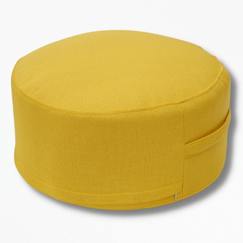 Coussin De Méditation de Voyage | NirvanaPillow™ 30x30x20 cm / Moutarde