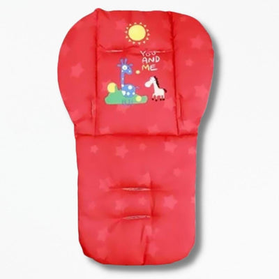 Coussin | De Poussette Universel 78x48 cm / Rouge