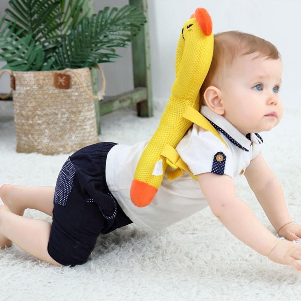 Coussin | De Protection Anti Chute Bébé Jaune