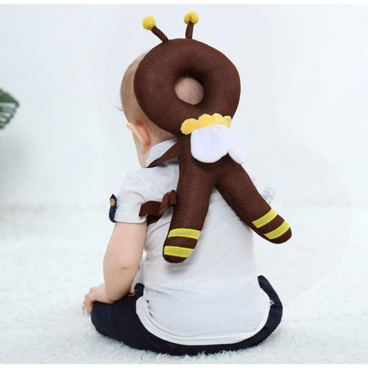 Coussin | De Protection Anti Chute Bébé Marron