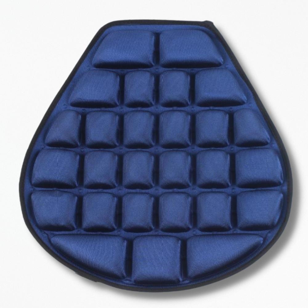 Coussin De Selle Moto | NirvanaPillow™ 36x37x2 cm / Bleu