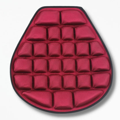Coussin De Selle Moto | NirvanaPillow™ 36x37x2 cm / Rouge