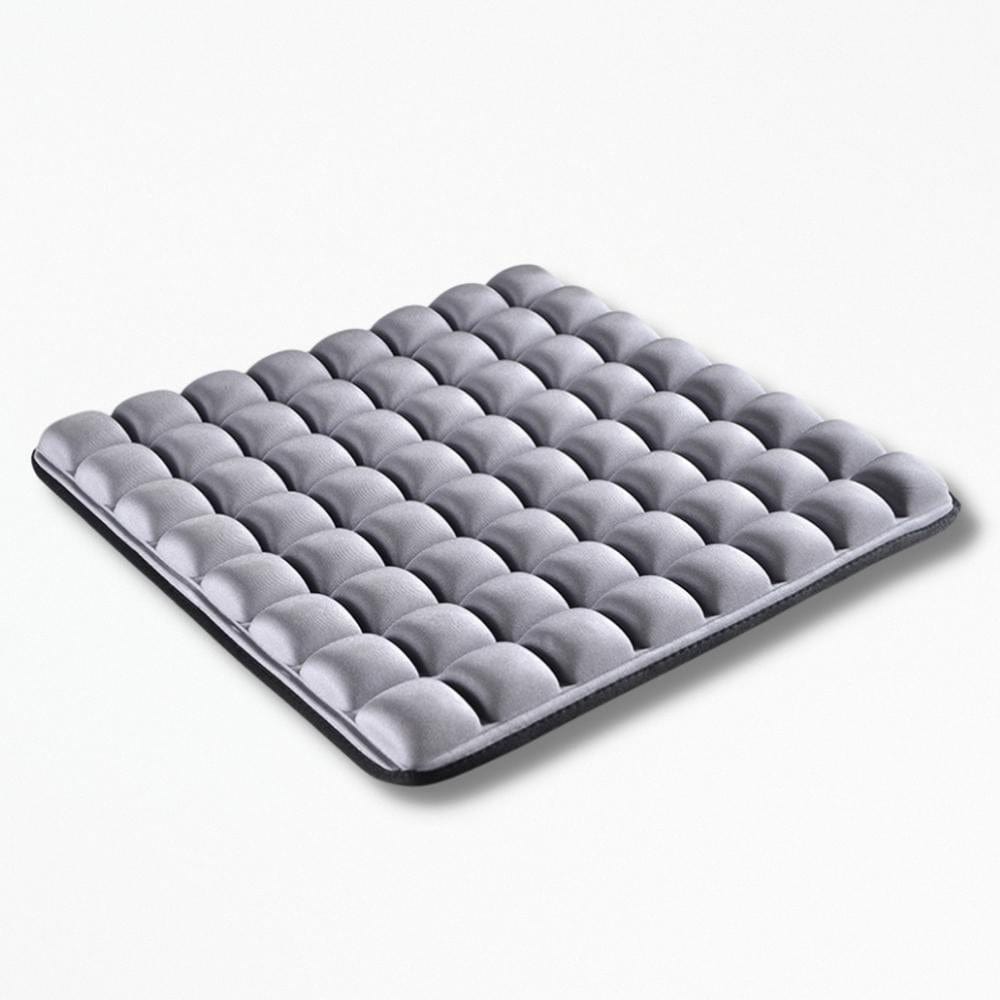 Coussin De Siège Ergonomique | NirvanaPillow™ 45x45x2 cm / Gris