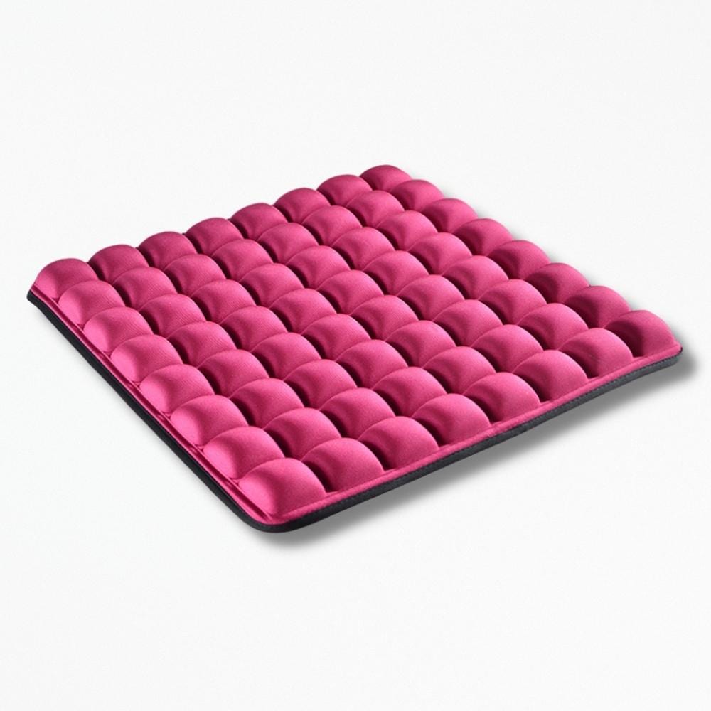 Coussin De Siège Ergonomique | NirvanaPillow™ 45x45x2 cm / Rouge