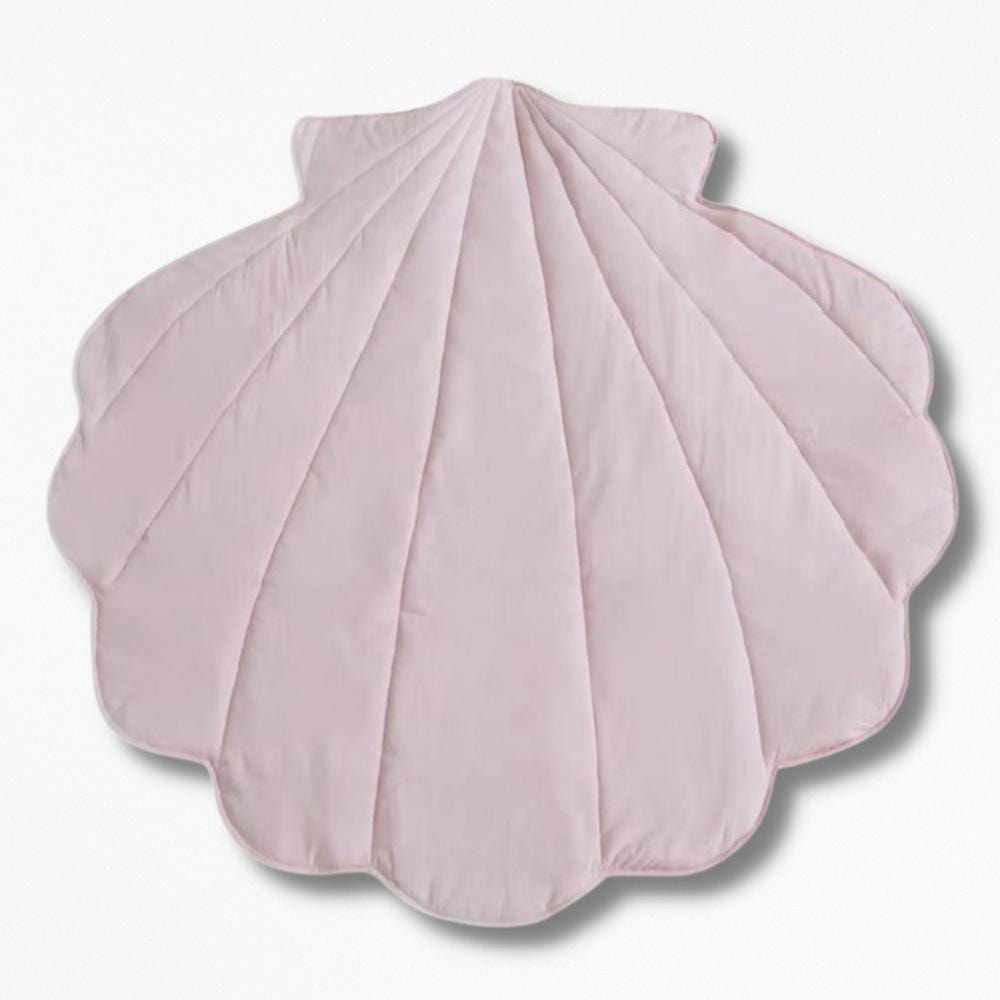Coussin | De sol forme Coquillage pour Bébé 90x100 cm / Rose Clair