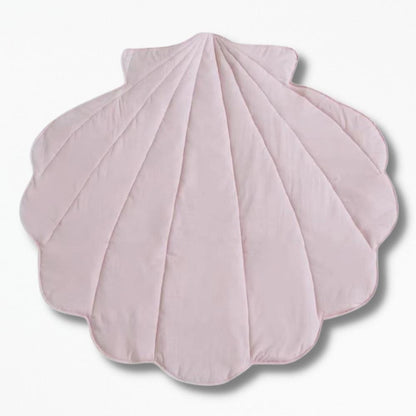 Coussin | De sol forme Coquillage pour Bébé 90x100 cm / Rose Clair