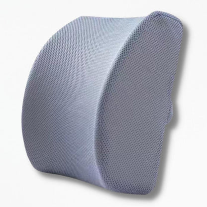Coussin de Soutien Dos | NirvanaPillow™ 34x33x12 cm / Gris