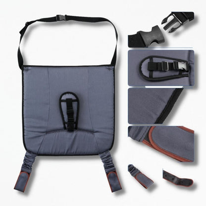 Coussin de Voiture Pour Femme Enceinte | NirvanaPillow™ 44x43 cm / Gris