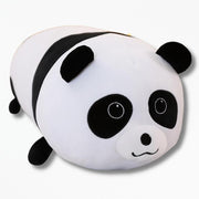 Coussin de Voyage Bébé Panda | NirvanaPillow™ 20x50 cm / Noir Blanc