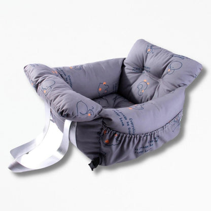 Coussin De Voyage pour Chien | NirvanaPillow™ 50 x 50 x 30 cm / Gris