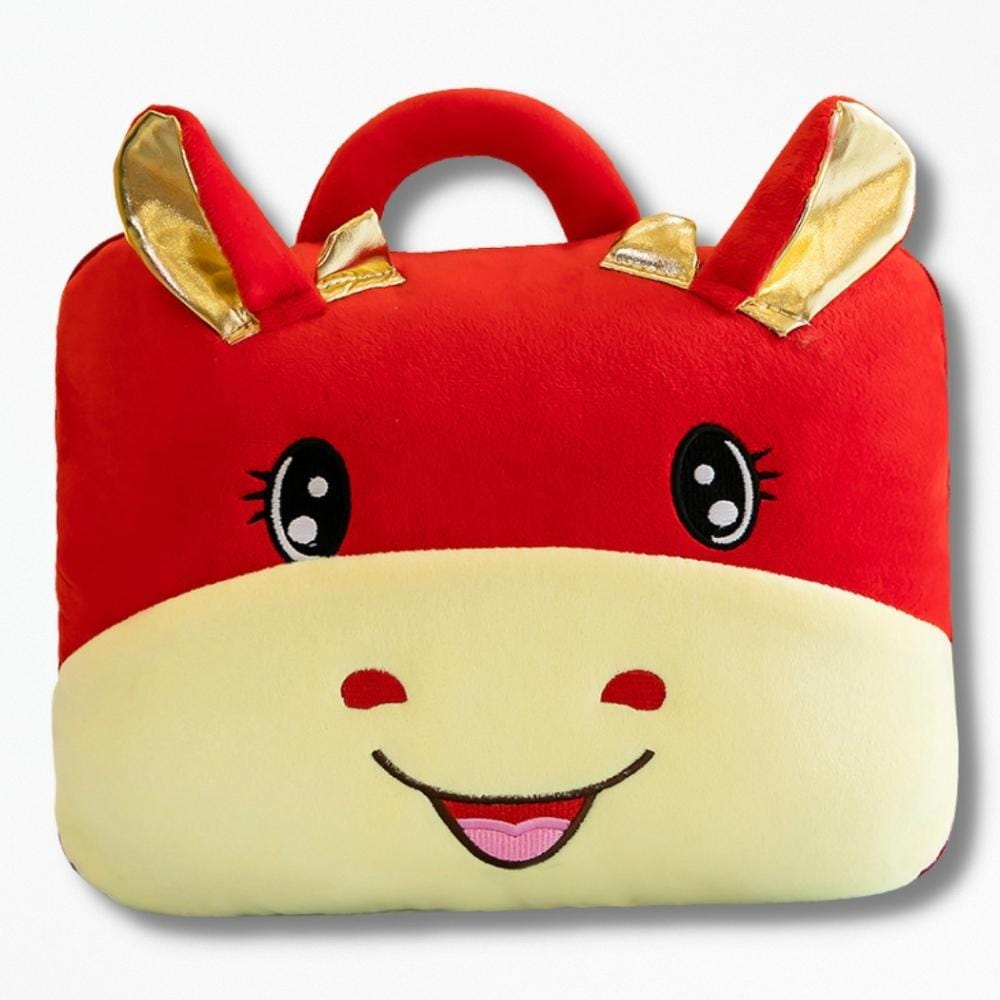 Coussin De Voyage pour Enfant | NirvanaPillow™ 160 x 100 cm / Vache