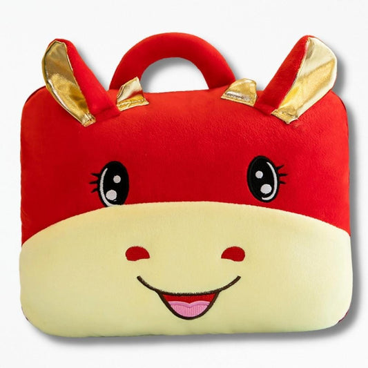 Coussin De Voyage pour Enfant | NirvanaPillow™ 160 x 100 cm / Vache