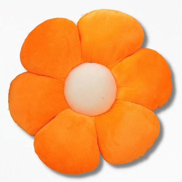 Coussin Déco Fleure | NirvanaPillow™ 55 cm / Orange