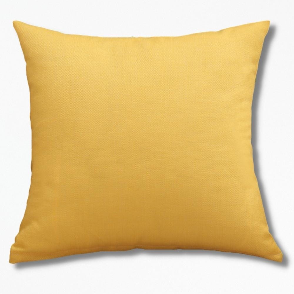 Coussin Décoratif Jaune Moutarde | NirvanaPillow™ 40 x 40 cm / Jaune Moutarde