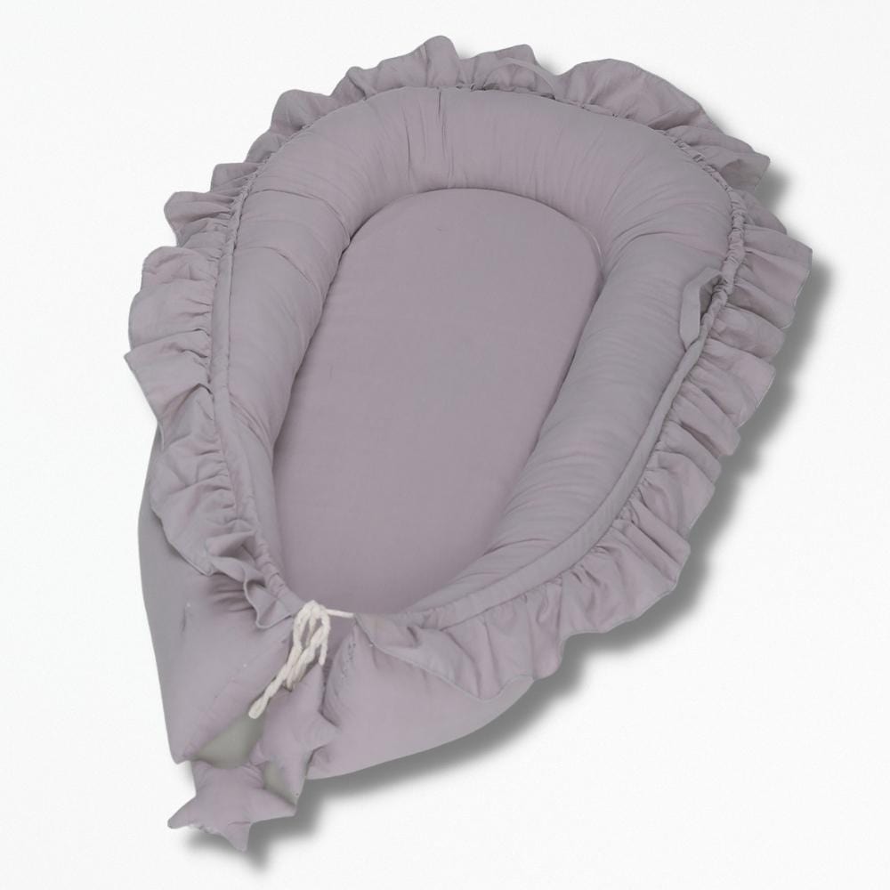 Coussin | Doux Bébé 95 x 60 cm / Violet Gris