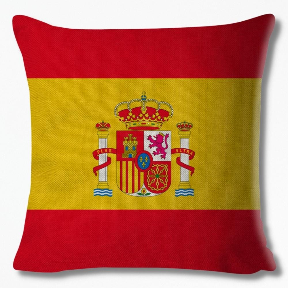 Coussin Drapeau Français | NirvanaPillow™ 45 x 45 cm / Espagne