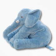 Coussin Eléphant en Peluche pour Bébé | NirvanaPillow™ 60 Cm / Bleu Ciel