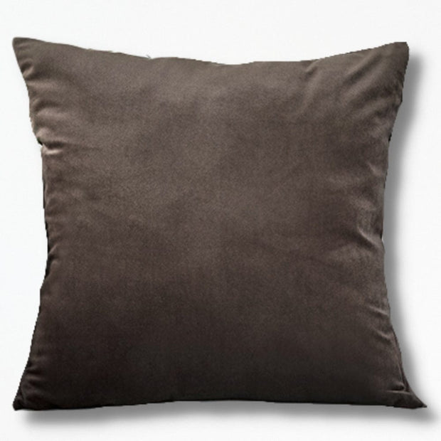 Coussin En Daim | NirvanaPillow™ 45 x 45 cm / Gris Foncé