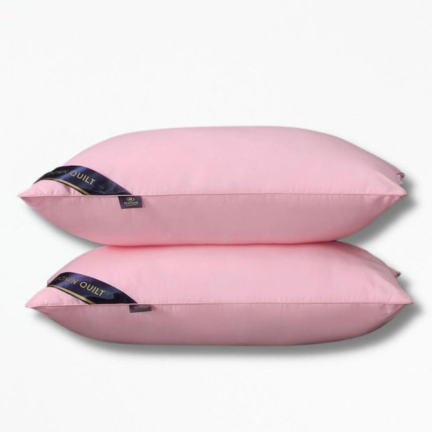 Coussin en Gaze de Coton | NirvanaPillow™ 48 x 74 cm 600g / Rose