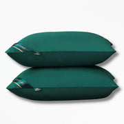 Coussin en Gaze de Coton | NirvanaPillow™ 48 x 74 cm 600g / Vert