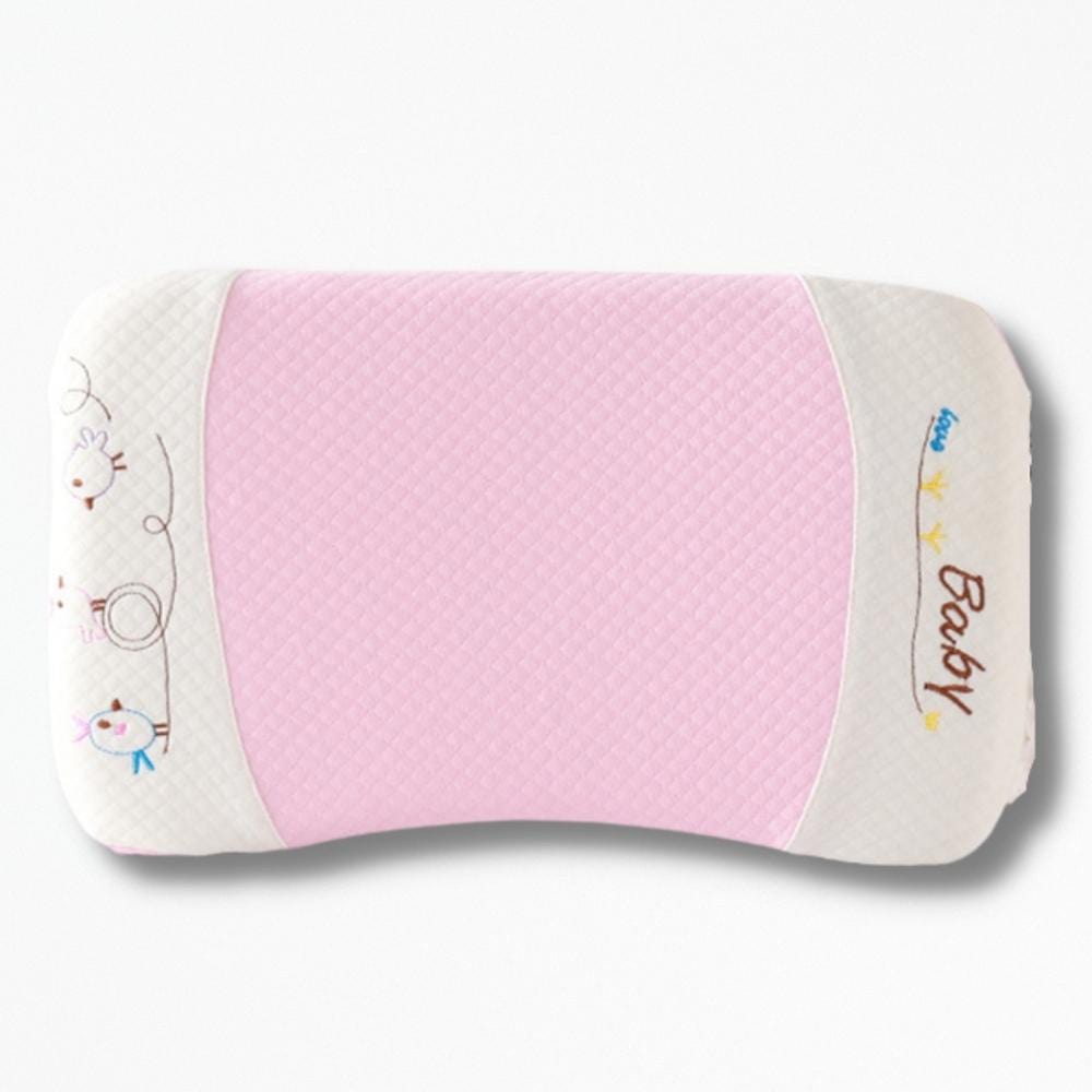 Coussin En Latex Naturel pour Bébé | NirvanaPillow™ 25 x 40 cm / Rose