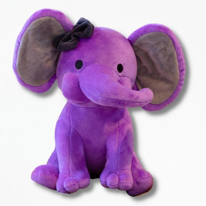 Coussin en Peluche Eléphant | NirvanaPillow™ 45 cm / Violet