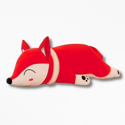 Coussin en Peluche Renard | NirvanaPillow™ 35 cm / Rouge