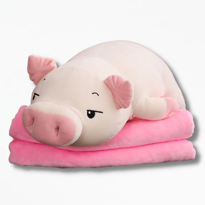 Coussin en Peluche Rose | NirvanaPillow™ 110 cm / 3