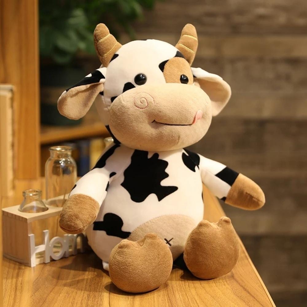 Coussin en Peluche Vache | NirvanaPillow™